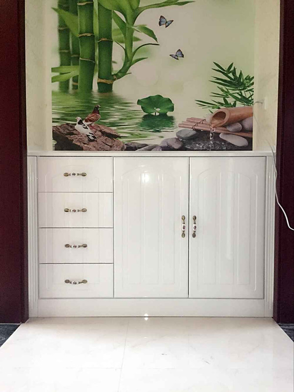 高光吸塑鞋柜
